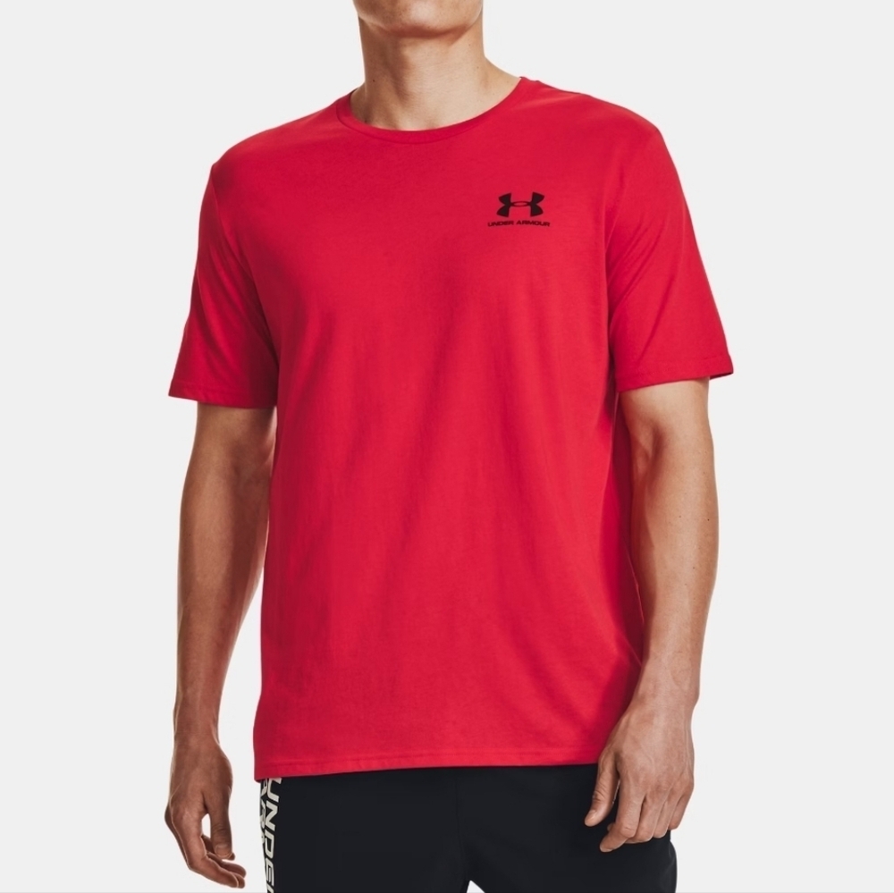 NWOT Under Armour men's short sleeve technical logo tee shirt large